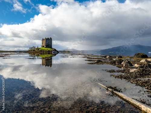 Castle stalker in Argyll - Scotland, UK photo