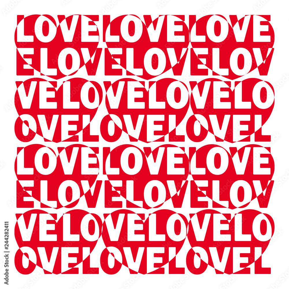 background heart and word love background heart and word love