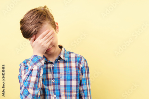 Εκτύπωση καμβά facepalm