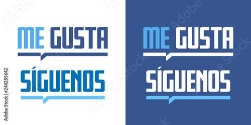 Me gusta / Síguenos