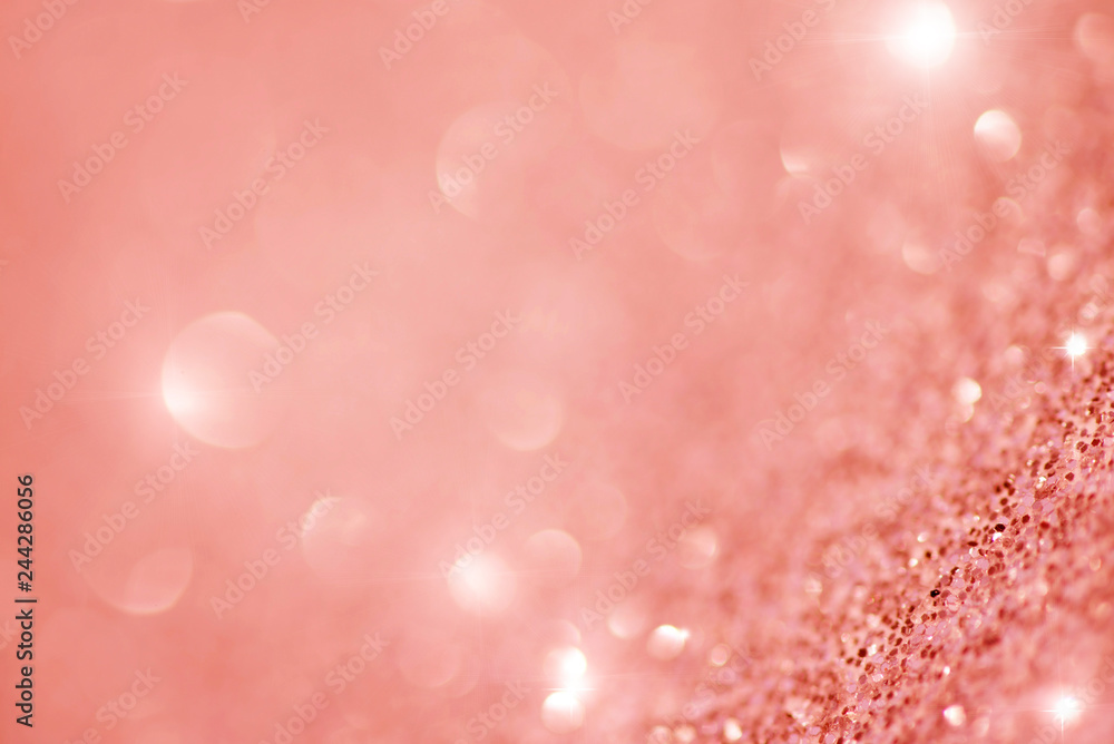 Abstract blurred background. Color of the Year 2019, Living Coral. Fashionable pantone trendy color of spring-summer 2019 season. Abstract blurred background. Color of the Year 2019, Living Coral. Fashionable pantone trendy color of spring-summer 2019 season.