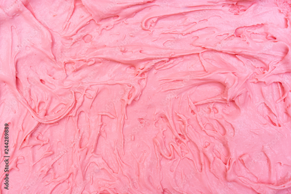 Strawberry ice cream texture. Strawberry ice cream texture.