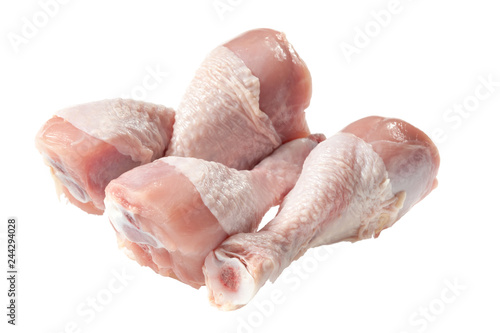 chicken legs isolated