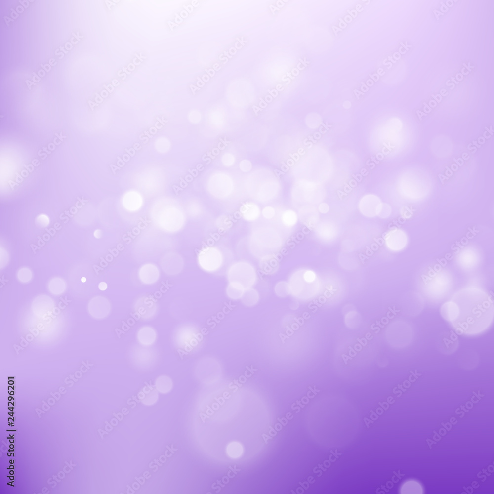 Abstract bokeh lights with soft light template. EPS 10