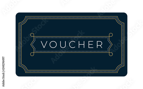 Art Deco Gift & Business Card Template