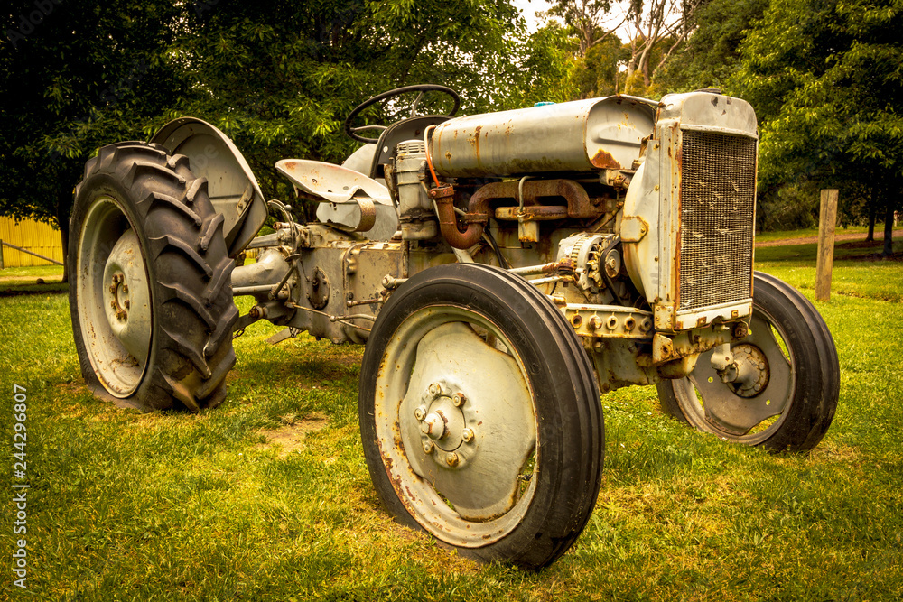 Old tractor on Mornington Peninsular Old tractor on Mornington Peninsular