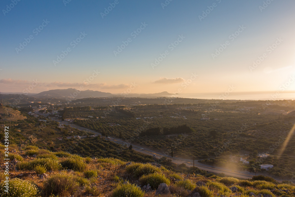 Fototapeta premium Wschód nad Tsambiką