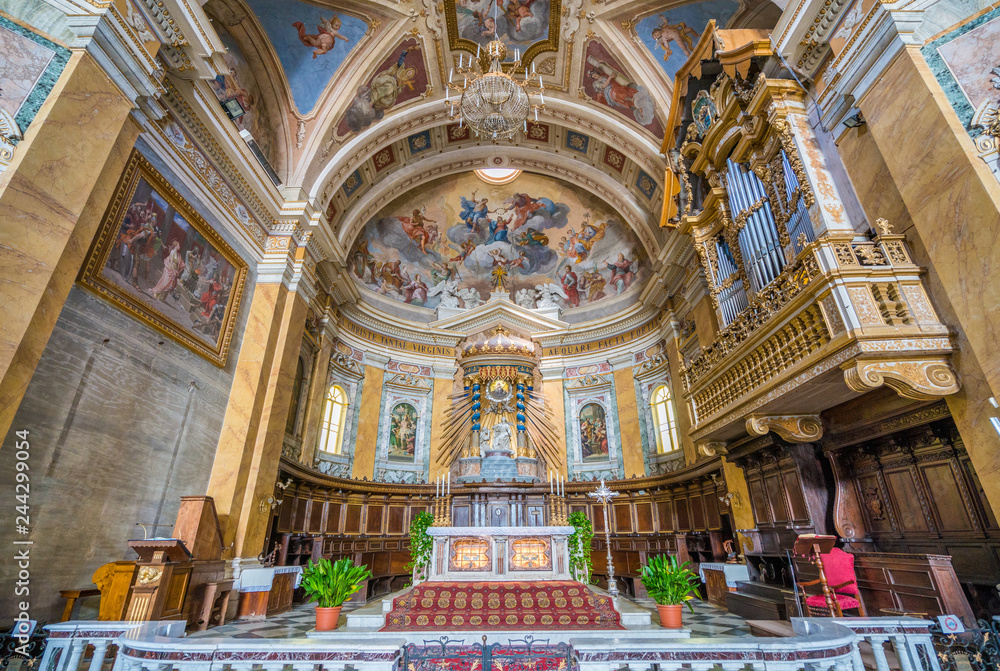 Cathedral of Santa Maria Assunta. Amelia, province of Terni, Umbria, Italy.