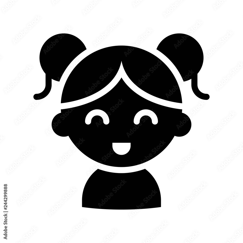 Chinese girl vector, Chinese lunar new year solid icon Chinese girl vector, Chinese lunar new year solid icon