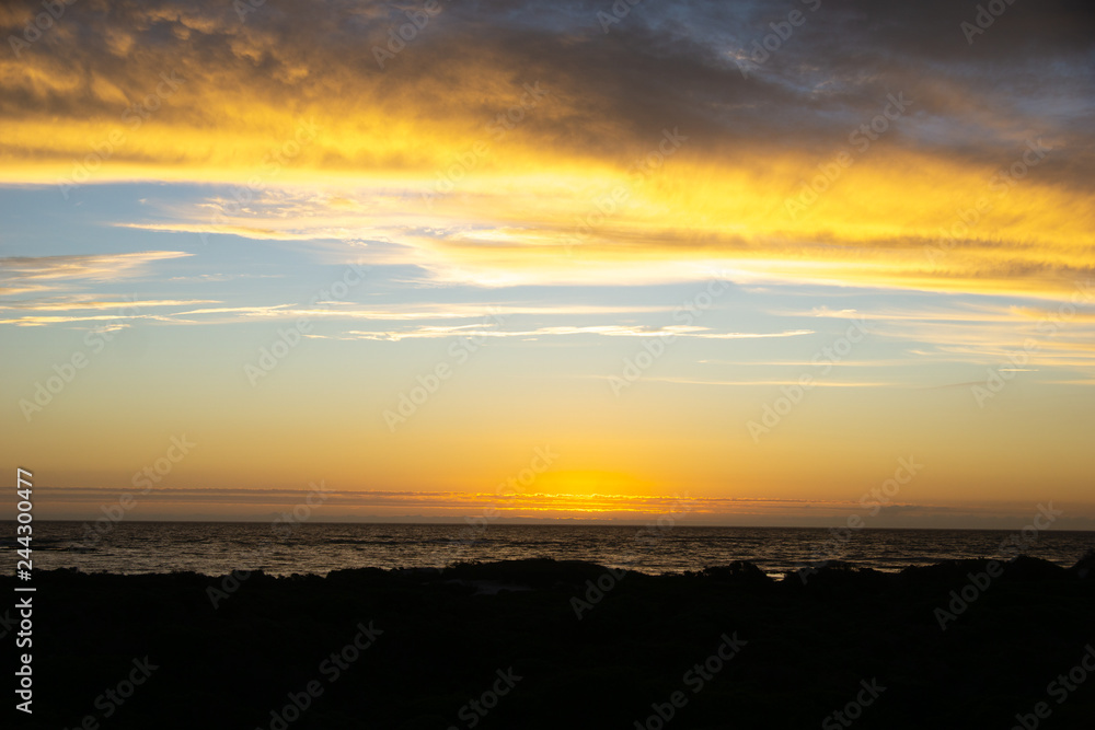 Sunset over the Indian Ocean Sunset over the Indian Ocean