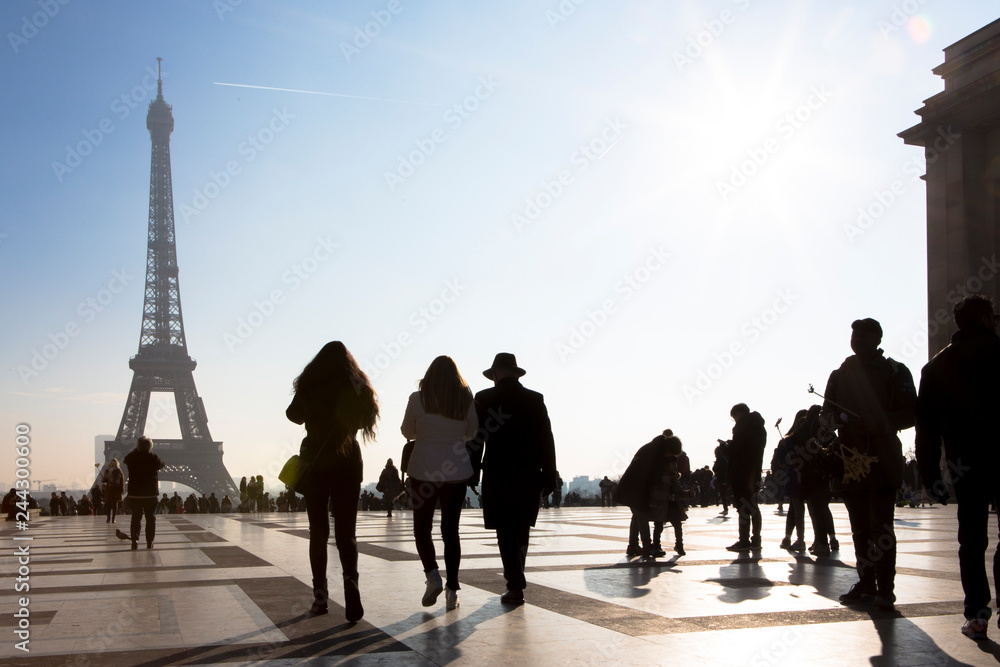 Fototapeta Trocadero place paris destination