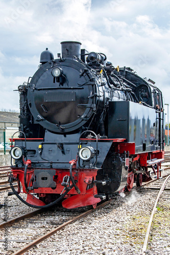 Locomotive à vapeur Baie de Somme, Picardie, France