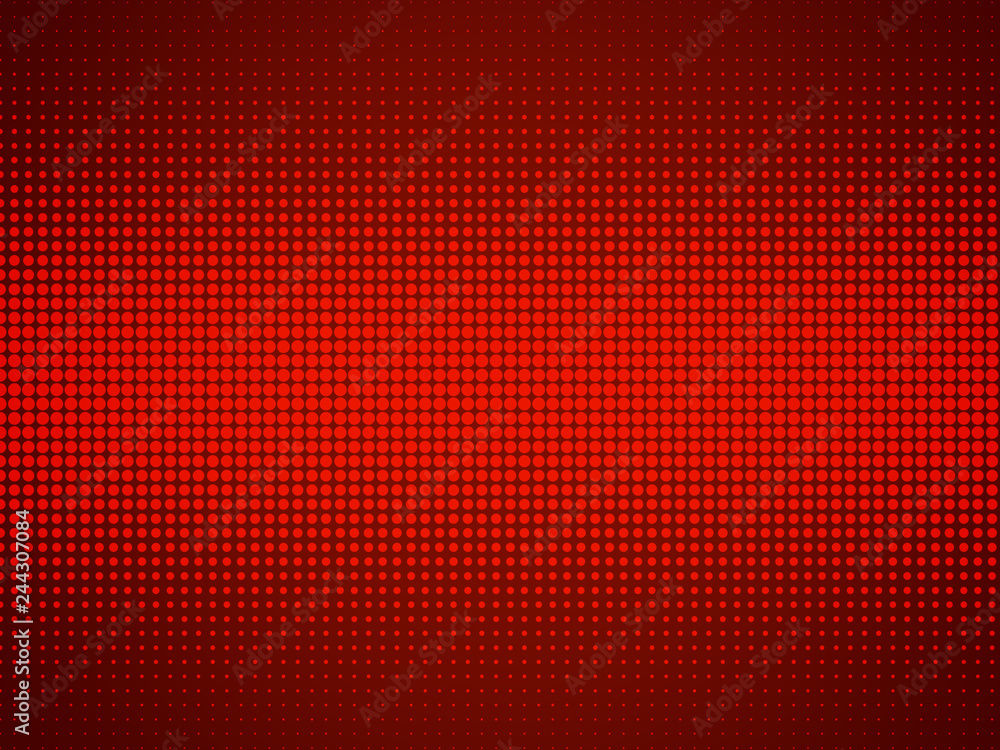 Abstract halftone summer red banner Abstract halftone summer red banner