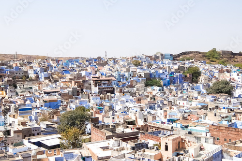 View of Jodhpur cityscape in sunny day. © Denis