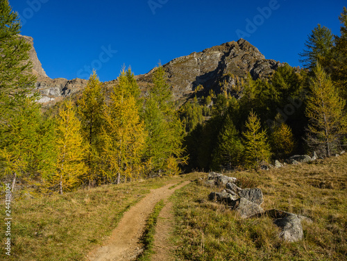 Hiking Path to Crampiolo in Alpe Veglia and Alpe Devero Natural Park
