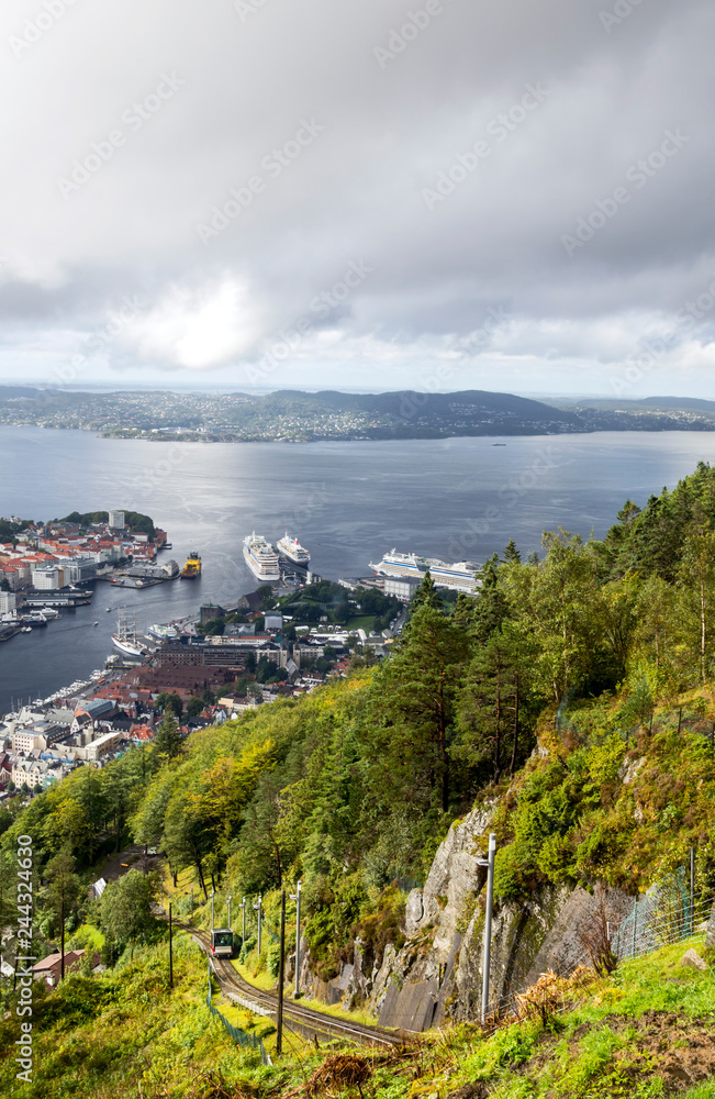 Aerial view of Stavanger 