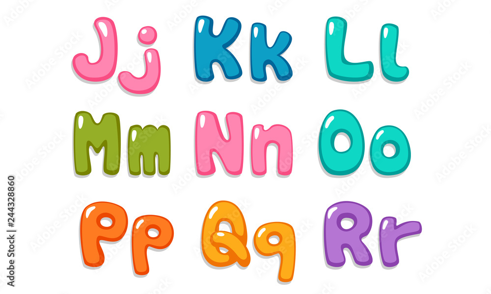 Candy color kid font part 2 Candy color kid font part 2