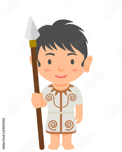 縄文時代の男の子