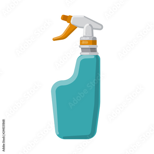 Vector illustration of cleaning and service logo. Set of cleaning and household stock symbol for web.