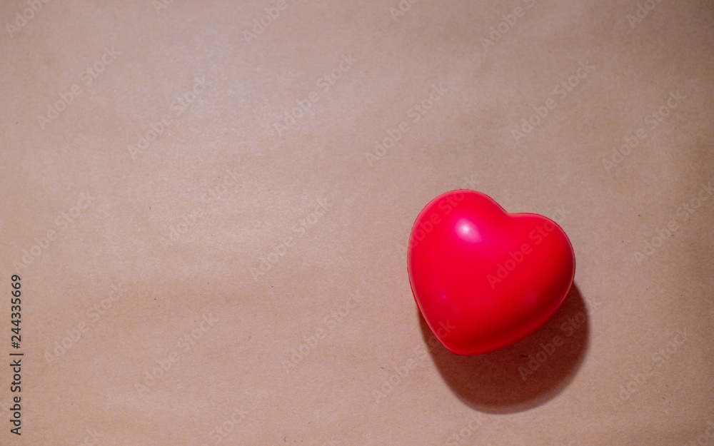Fototapeta premium red hearts on background