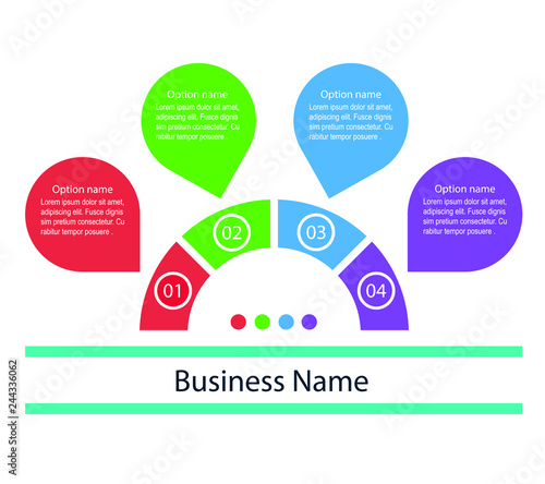 Infographic template design , Infographic element 