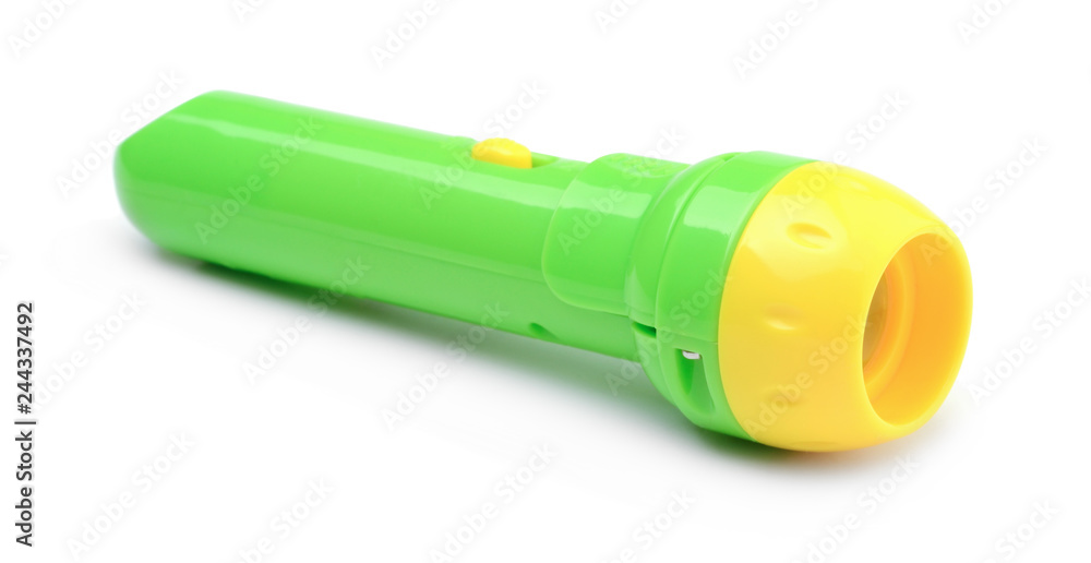 Flashlight isolated on white background Flashlight isolated on white background