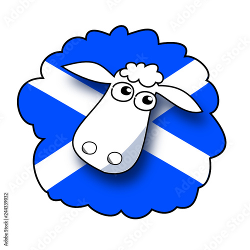 Logo laine écossaise