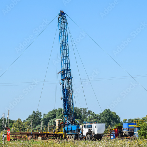 Carrying out repair of an oil well