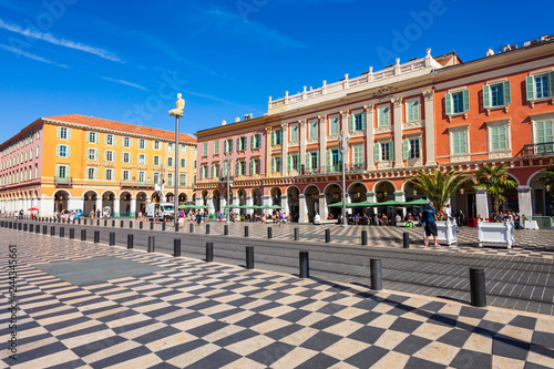 Fototapeta Naklejka Na Ścianę i Meble -  Place Massena square in Nice