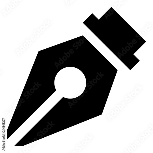 Fountain Pen Vector Icon