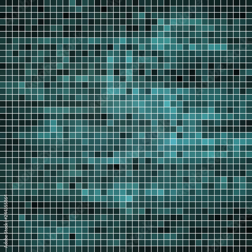 abstract vector square pixel mosaic background