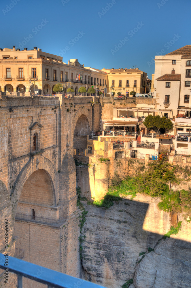 Picturesque city of Ronda, Andalusia, Spain