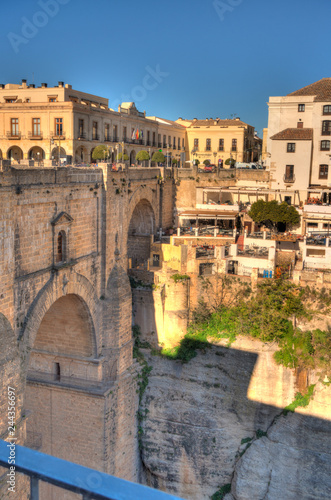 Picturesque city of Ronda  Andalusia  Spain