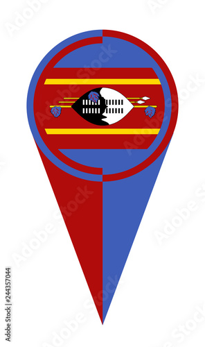 Swaziland Map Pointer Location Flag Free Download Swaziland Map Pointer Location Flag - GFXLoad