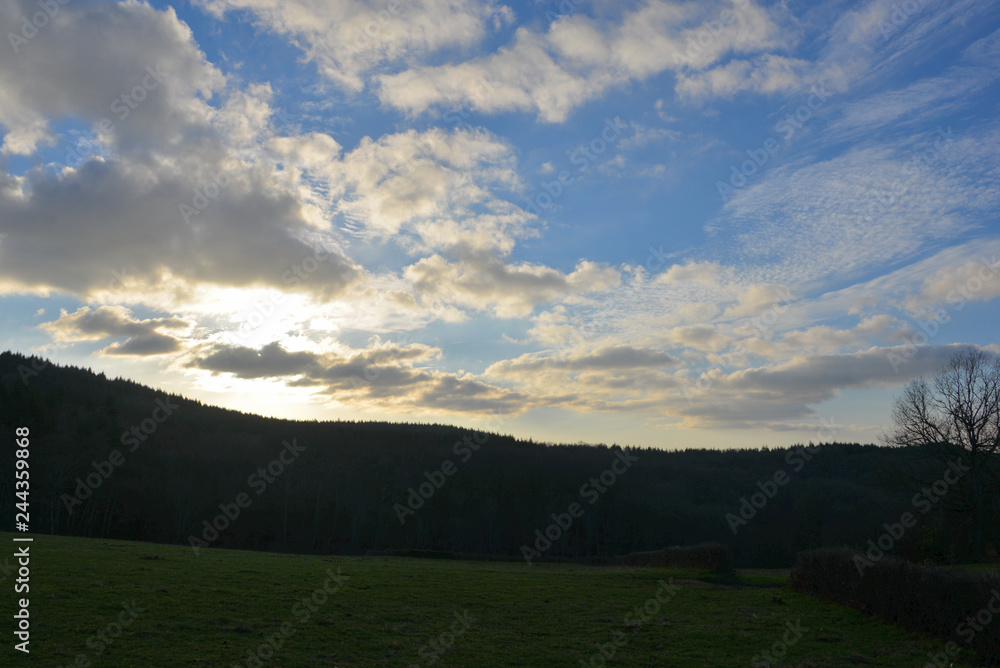 Fototapeta premium Coucher de soleil