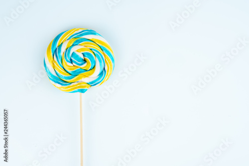 colored lollipop