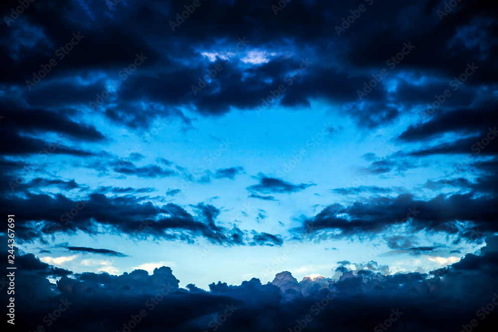 Obraz premium Evening Sky Background