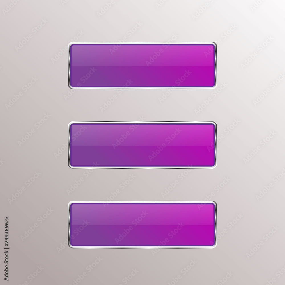 buttons are empty/In the figure three buttons for the site, project, presentation. Saito building, designing, beautiful squares. Rectangles of violet color.
buttons are empty/In the figure three buttons for the site, project, presentation. Saito building, designing, beautiful squares. Rectangles of violet color.