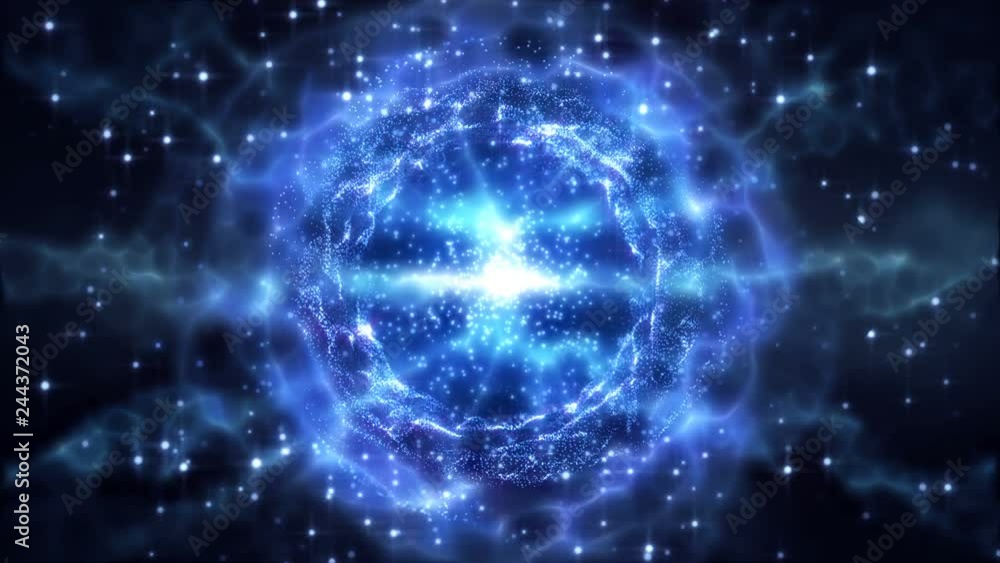 4K Abstract motion background animation shining particles and magic dust fluctuating in wave circle or sphere flow loop 4K Abstract motion background animation shining particles and magic dust fluctuating in wave circle or sphere flow loop