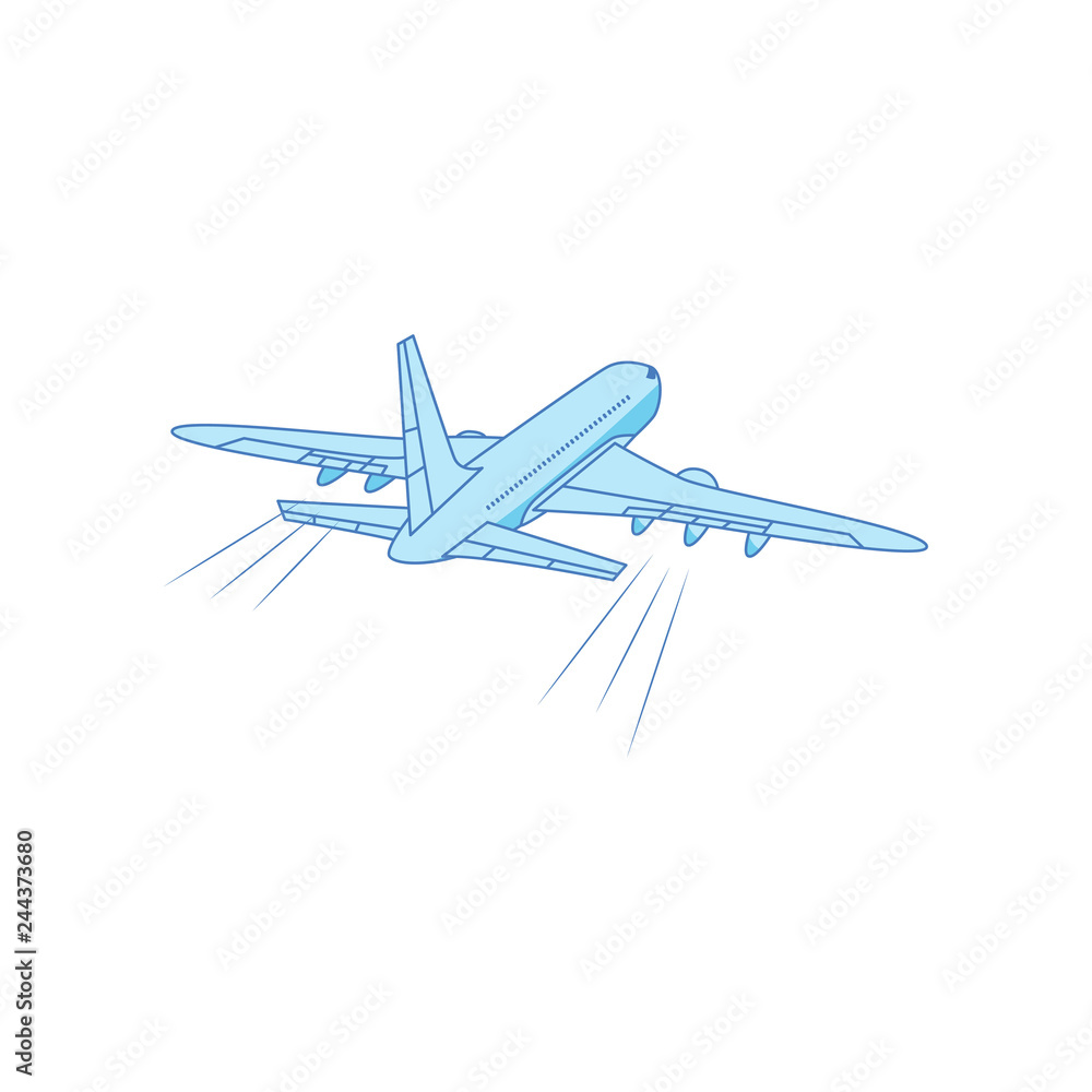 Iron bird plane in the sky. Jet plane with turbines. Iron bird plane in the sky. Jet plane with turbines.