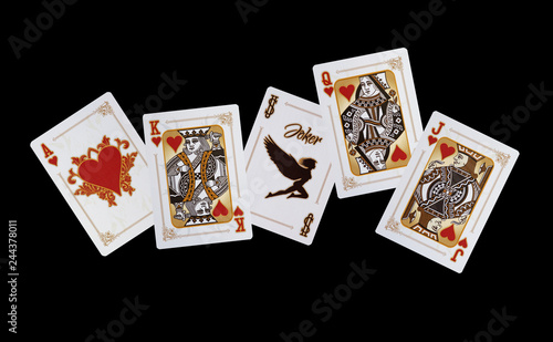 KARTENSPIEL - Poker - Herz und Joker
