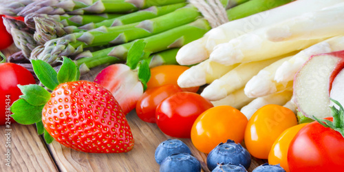 Fruits and vegetables