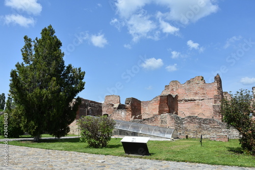  Ruins of Curtea Domneasca (voivodal palace) in Targoviste,  ,2017 photo