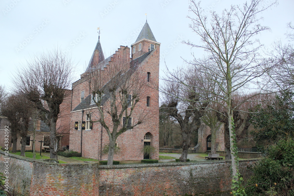 Castle in Burgh-Haamstede Castle in Burgh-Haamstede