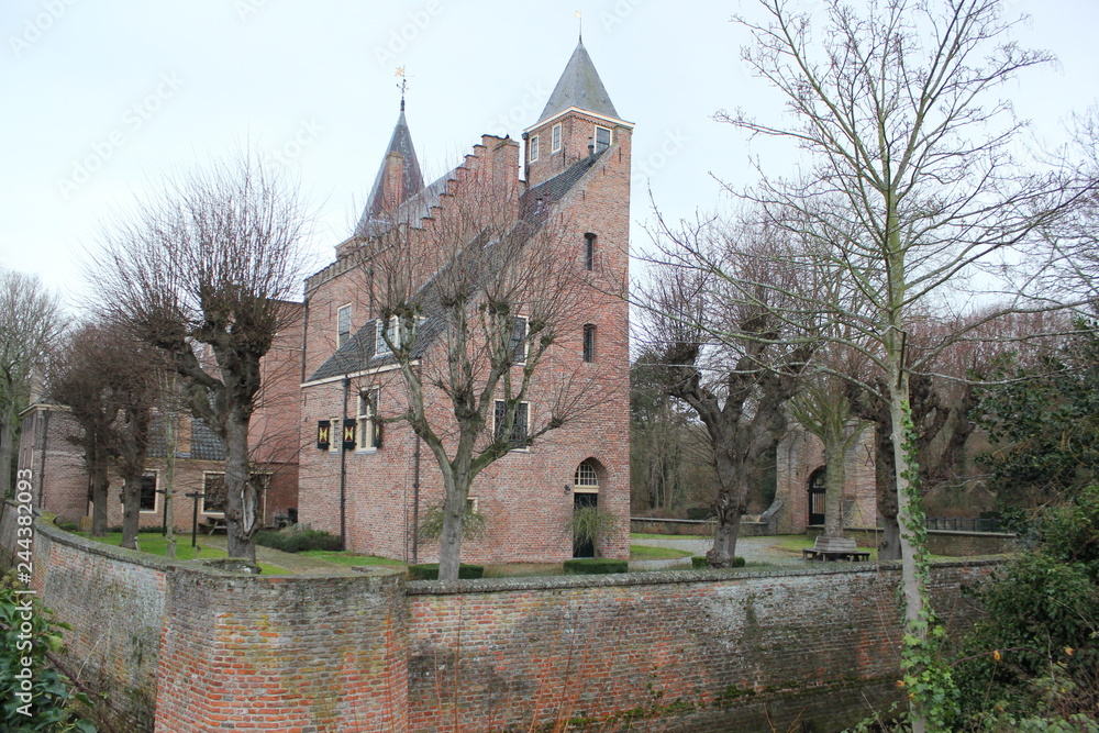 Castle in Burgh-Haamstede Castle in Burgh-Haamstede