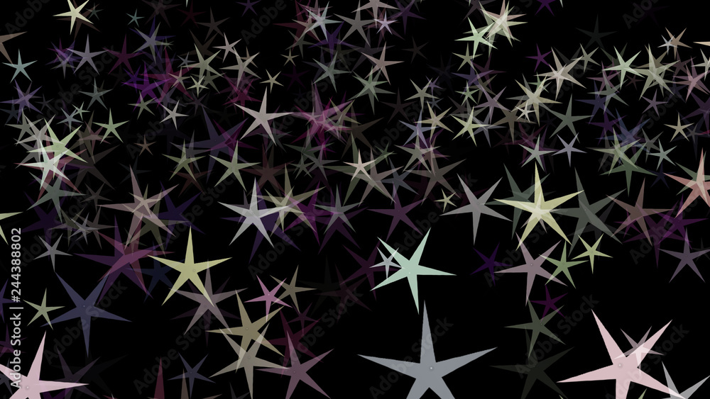 Background of multi-colored stars. Abstract background pattern. Background of multi-colored stars. Abstract background pattern.