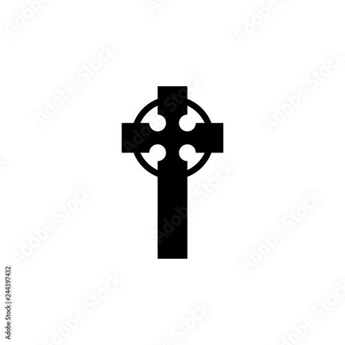 religion symbol, Celtic cross icon. Element of religion symbol illustration. Signs and symbols icon can be used for web, logo, mobile app, UI, UX