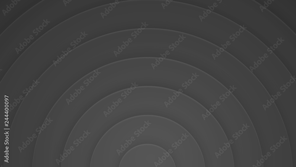 Obraz premium Background with circles in a paper style. With a variety of colors.