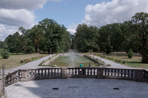 Polskie zamki-Moszna park