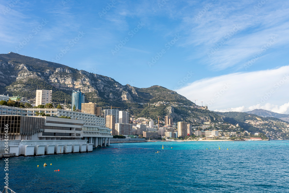 View of Monte Carlo, Monaco